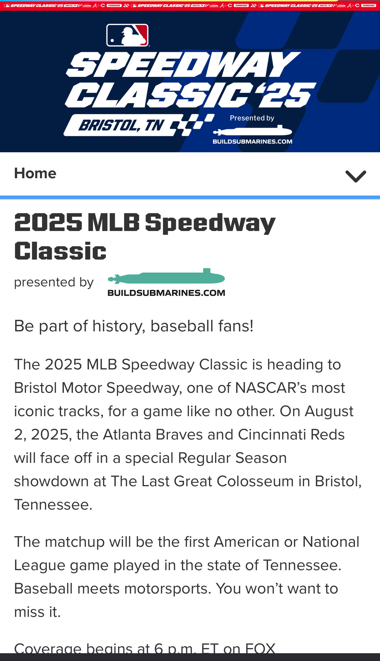 2025 speedway classic info